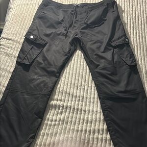 Men's Black Cargo Pants